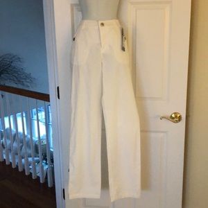 Brand New Tribal White Cotton Pant